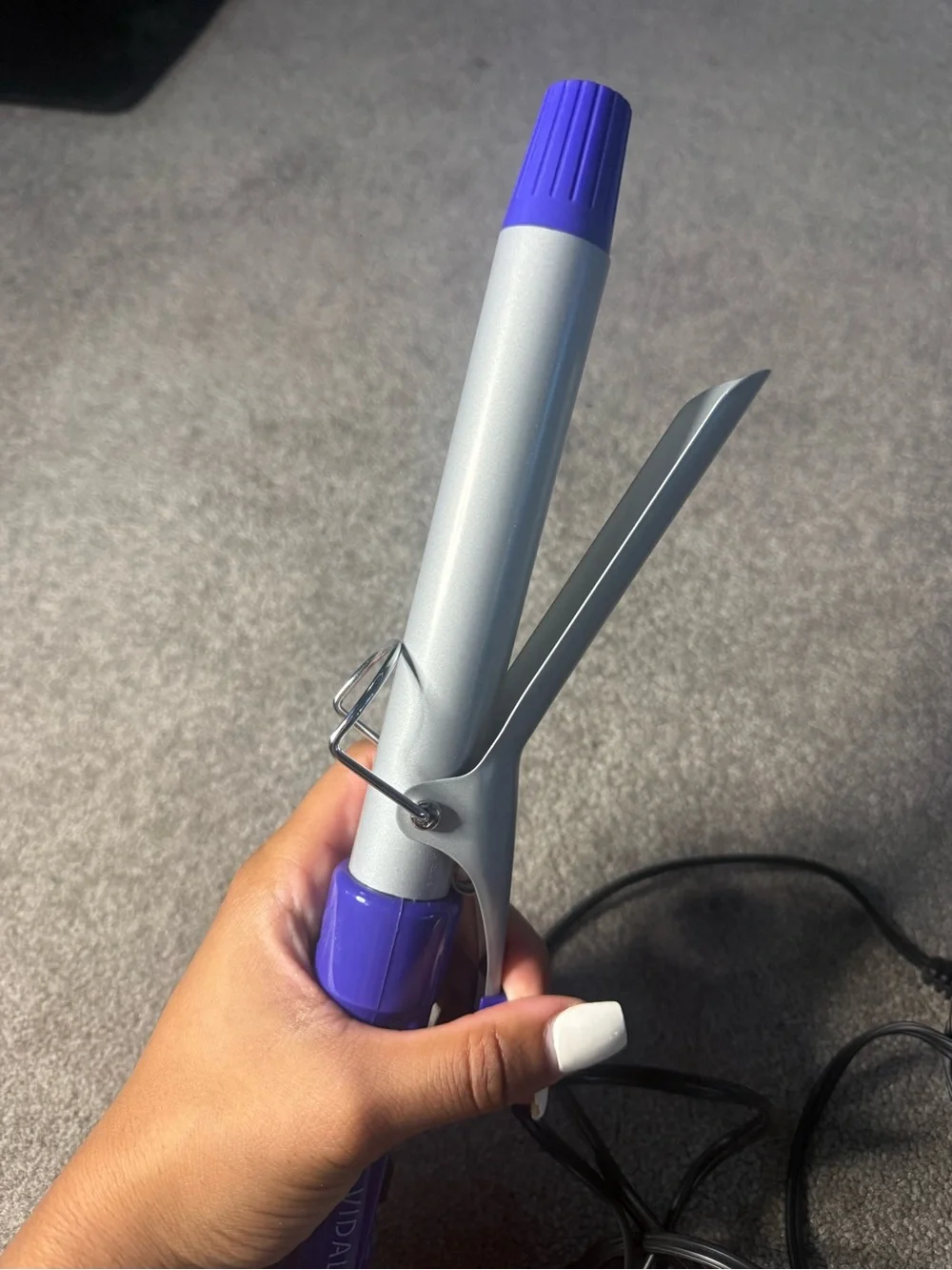Vidal Sassoon Purple Curling Iron
